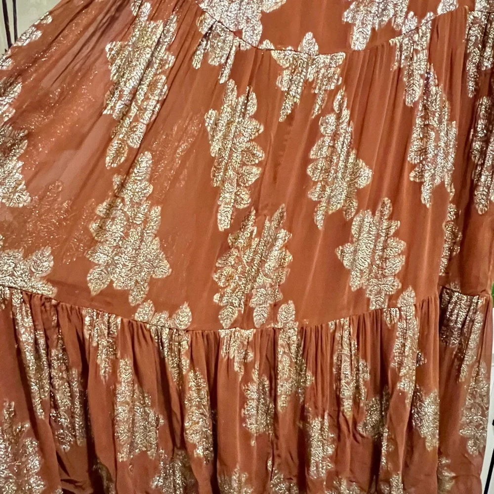 Anthropologie JOCASTA TIERED MAXI DRESS - Picture 2 of 6